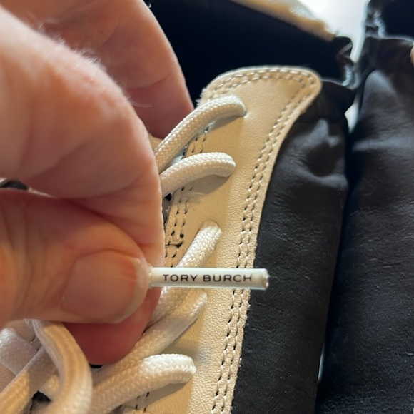 Tory Burch Black and Brown Athletic Shoes - Picture 8 of 10